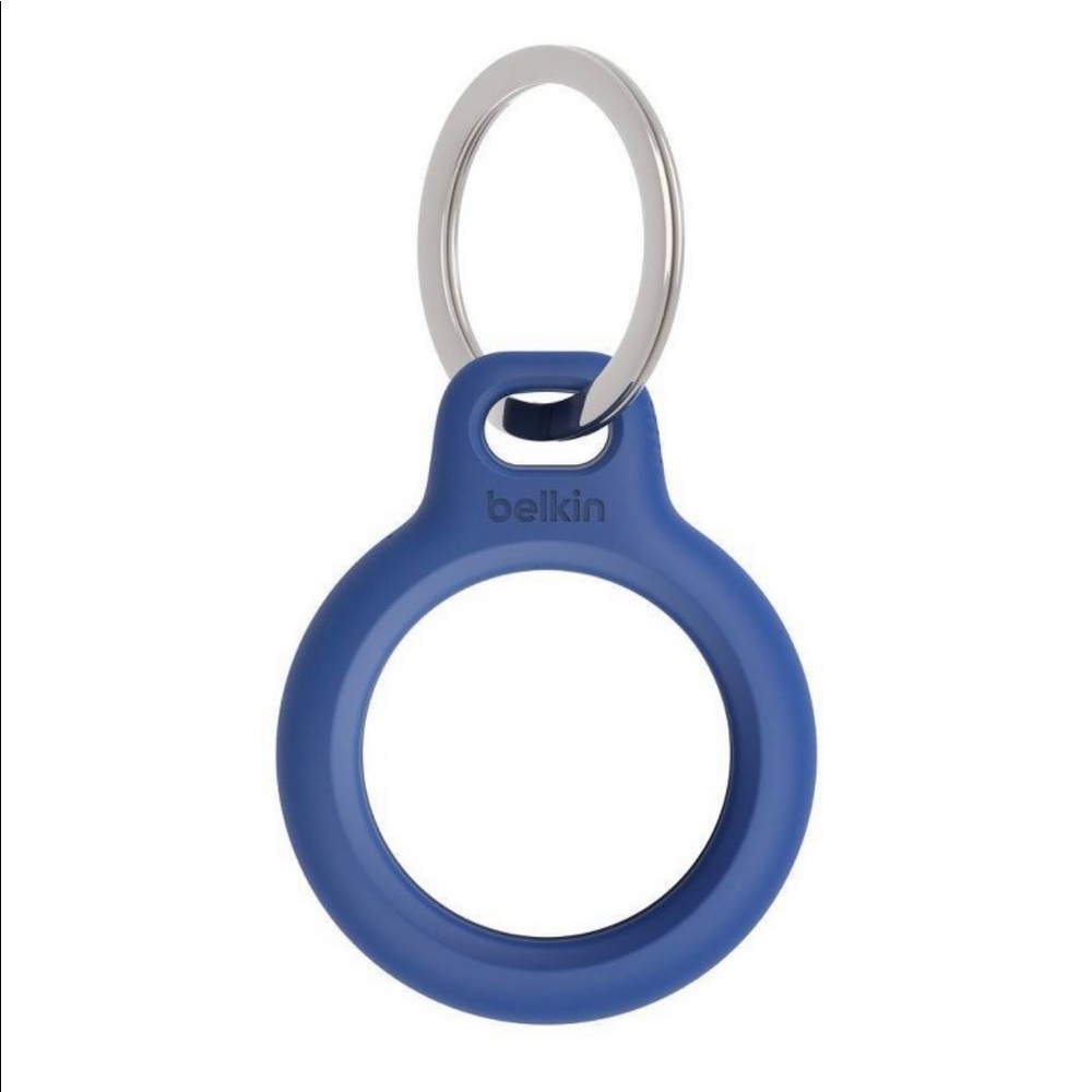 Belkin Secure Holder with Key Ring for AirTag - Blue